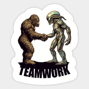 Teamwork Sticker